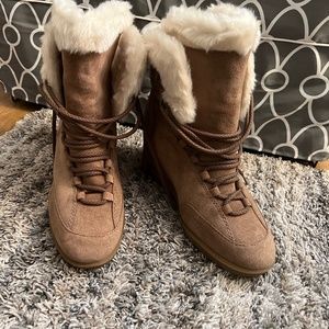 Nine West Wedge Boots PRICE DROP MOVING SALE!